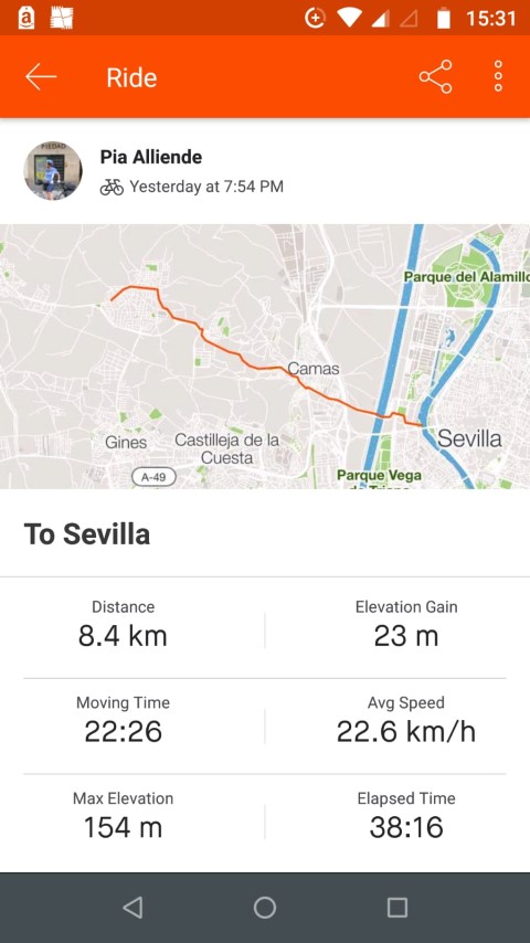 Strava to Sevilla (Small)